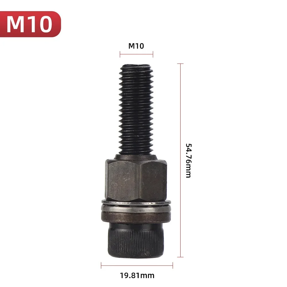 6pcs Hand Rivet Nut Kit Manual Riveter Tools Replacement Tip Mandrel Heads For Nuts M3 for M4 M5 M6 M8 M10 Without Steel Nut