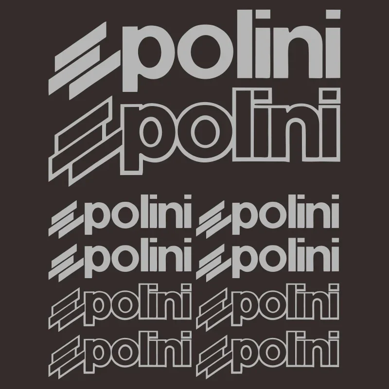 1SET Polini Style Multi-color Waterproof Vinyl Sticker Set Decals for Motorcycle Scooter Car Engine Decor