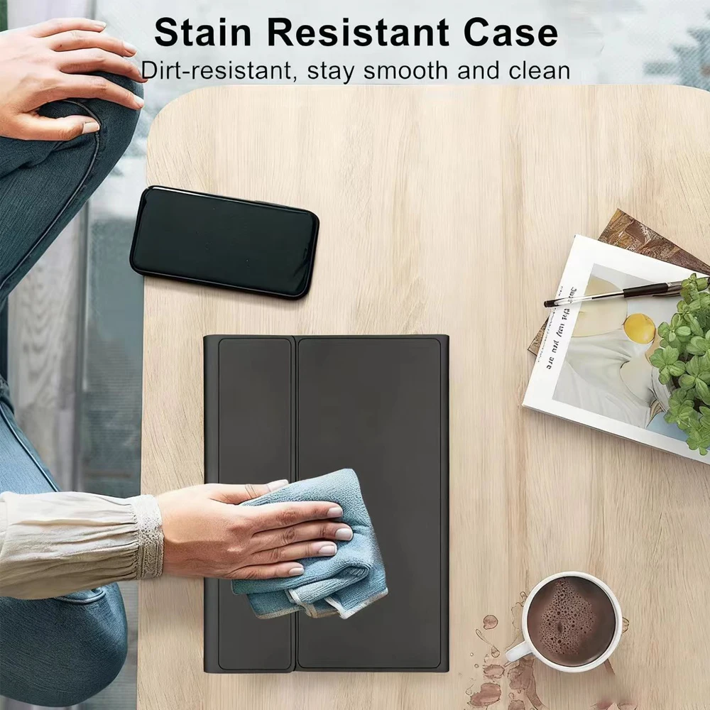 Case for Xiaomi Redmi Pad 2 Pro / Poco Pad M1 12.1 inch ,Detachable Bluetooth Keyboard for Redmi Pad Pro / Xiaomi Poco Pad 12.1