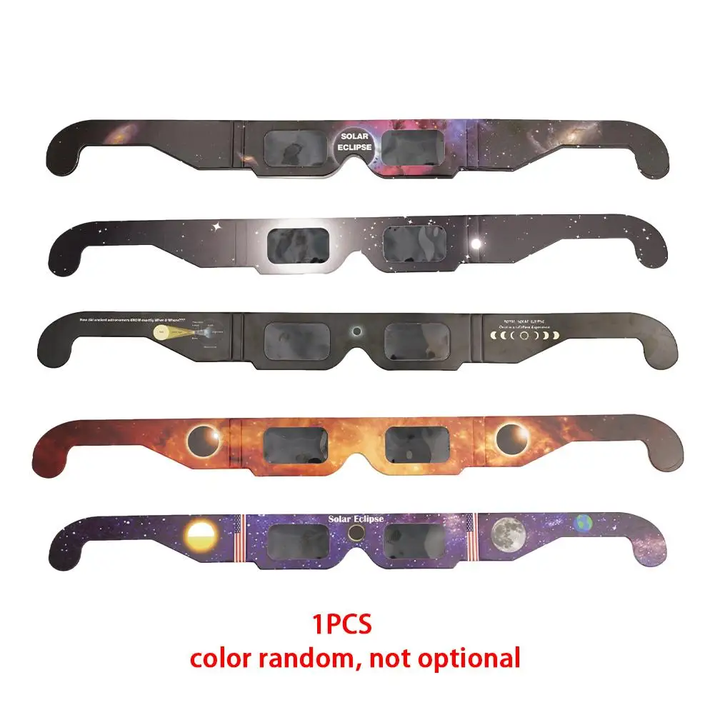 10/20/30/50/100Pcs Paper Solar Eclipse Glasses Safe For Direct Sun Viewing Observe Total Eclipses Partial Eclipse Wholesale