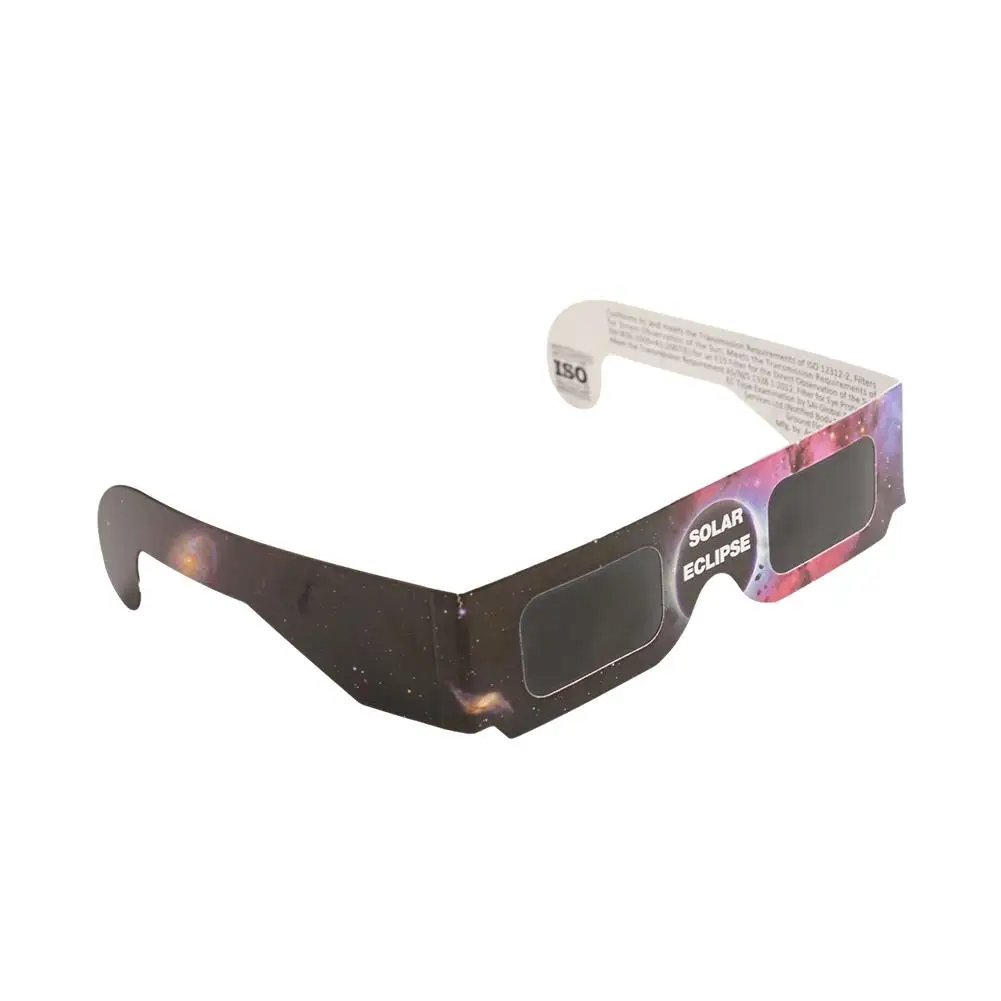 10/20/30/50/100Pcs Paper Solar Eclipse Glasses Safe For Direct Sun Viewing Observe Total Eclipses Partial Eclipse Wholesale