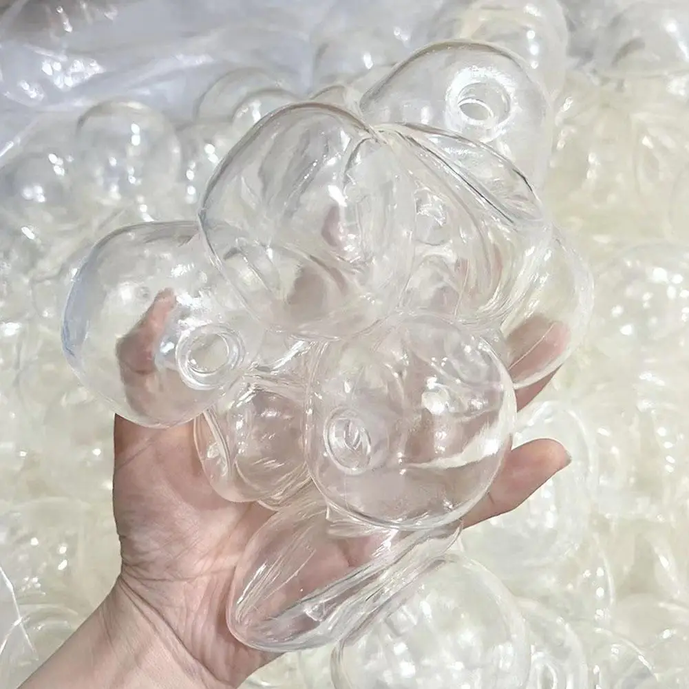 4/5/6CM Empty Water Ball Skin Stress Relieving Hand-made Empty Ball Shell DIY Ball Skin Toy Water Ball Filling Accessories