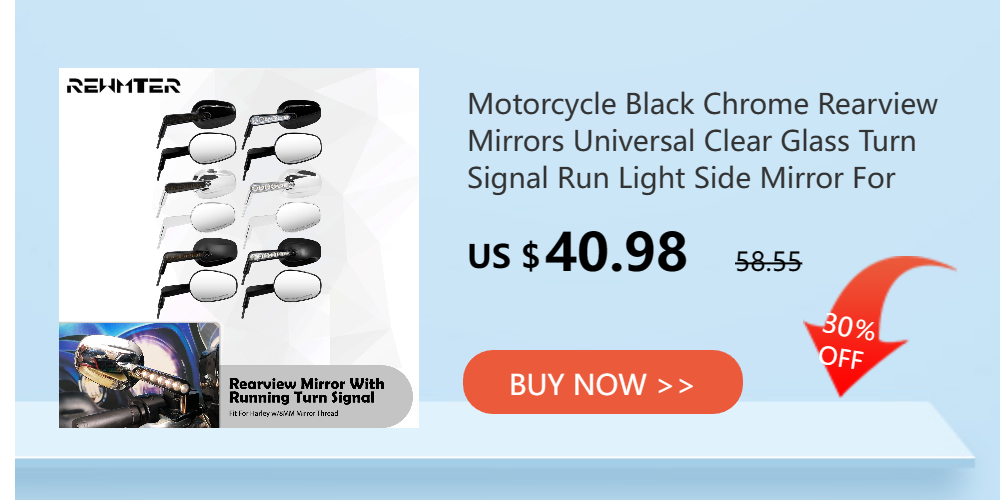 2PCS Black Silver Motorcycle Handlebar Mirror Mount Clamp Rear View Mirror Holder Bracket 22mm 10mm 8mm 10mm 25mm For Harley
