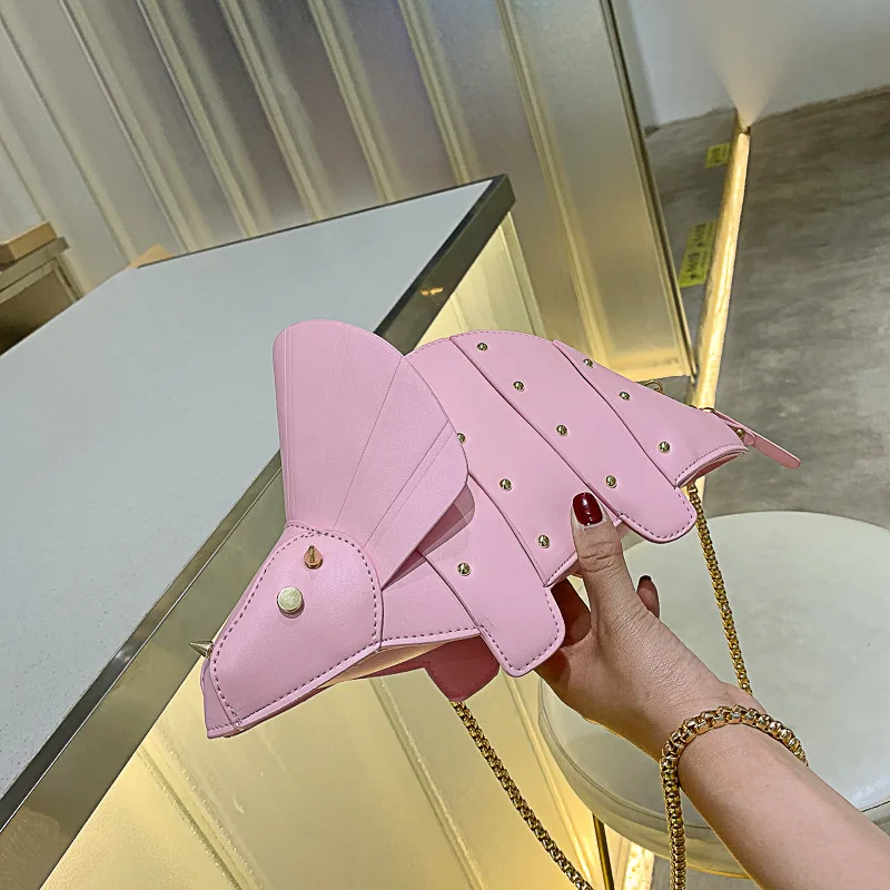 Triceratops Mini Crossbody Bag for Women Purses and Handbags Fashion Shoulder Chain Bag Clutch Chic Girl's Designer Bags 2023