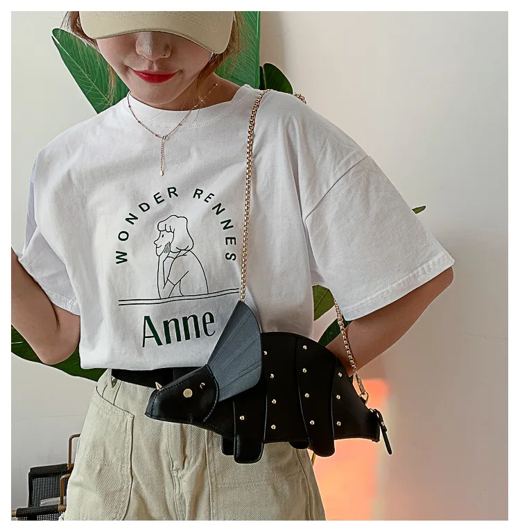 Triceratops Mini Crossbody Bag for Women Purses and Handbags Fashion Shoulder Chain Bag Clutch Chic Girl's Designer Bags 2023