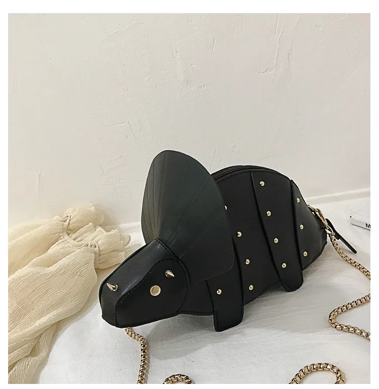 Triceratops Mini Crossbody Bag for Women Purses and Handbags Fashion Shoulder Chain Bag Clutch Chic Girl's Designer Bags 2023