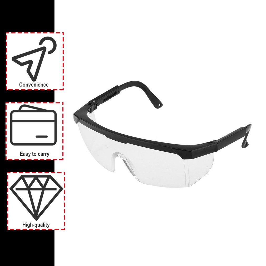 Work Safety Eye Protecting Glasses Goggles Industrial Anti-Splash Wind Dust Proof Glasses Motocross Cycling Glasses Goggles