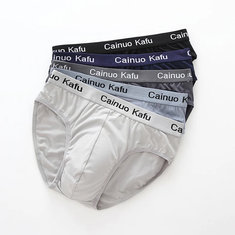 Hot Men's Briefs Men Underwear Manufacturers Selling Large Size 1 PCS Of Youth Underpants Men's Bamboo Fiber Breathable Panties