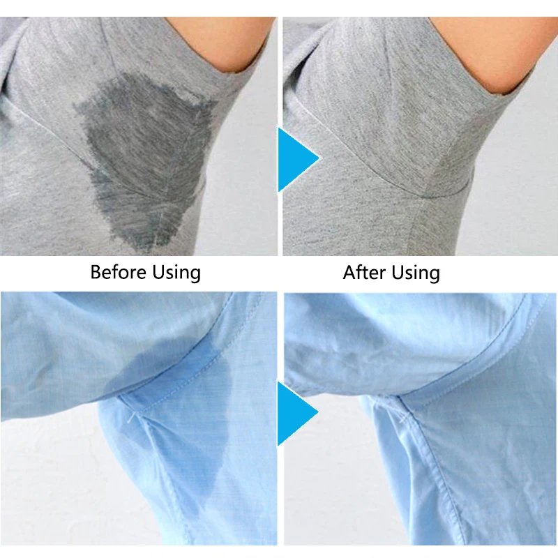 20/30/50pcs Unisex Sweat Pads Summer Deodorants Underarm Anti Perspiration Sweat Pads Disposable Armpit Absorb Sweat Shield Pad