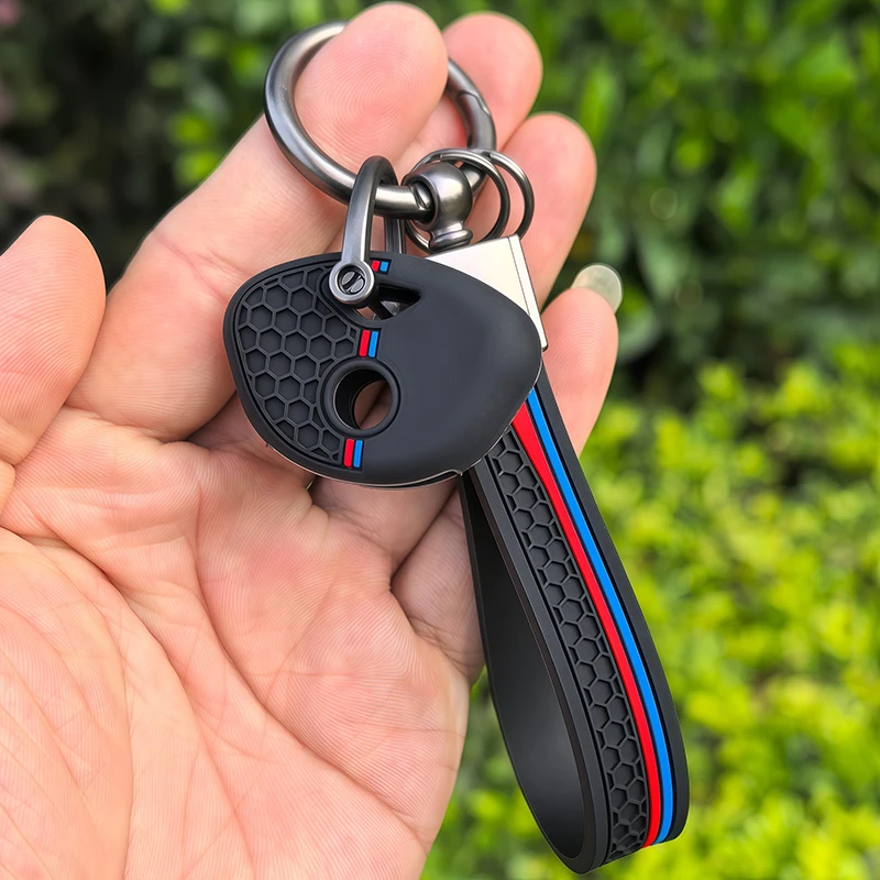 Silicone Motorcycle Key Cover Case Shell Keys Protection Keychain For BMW F650GS F800GS S1000RR R1200RT F650 F800 GS R1200 RT