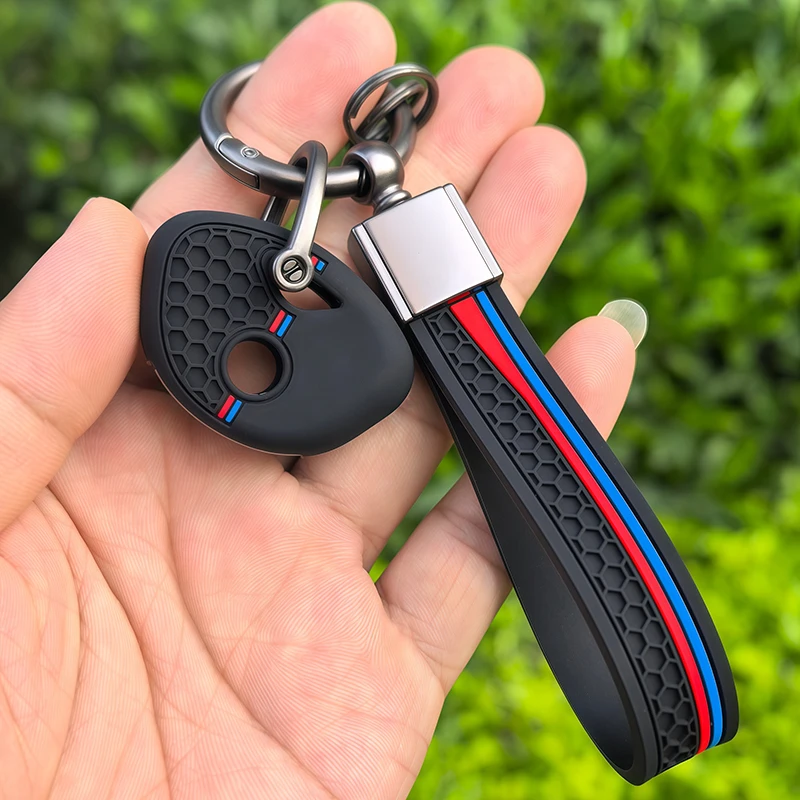 Silicone Motorcycle Key Cover Case Shell Keys Protection Keychain For BMW F650GS F800GS S1000RR R1200RT F650 F800 GS R1200 RT