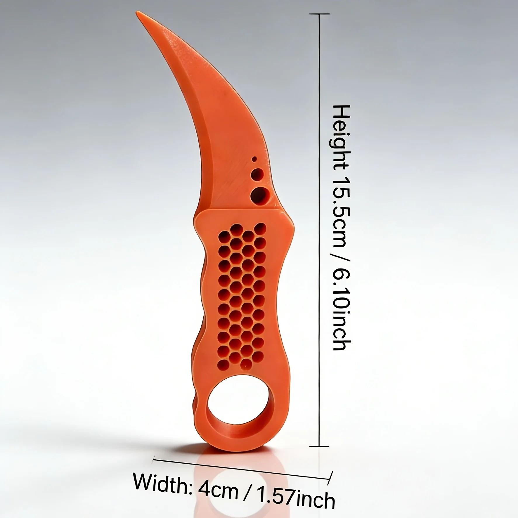 3D Printed Unboxing Tool, Anti-Slip Eco-Friendly Handle, Safe Portable Package Opener for Home Office Daily Use