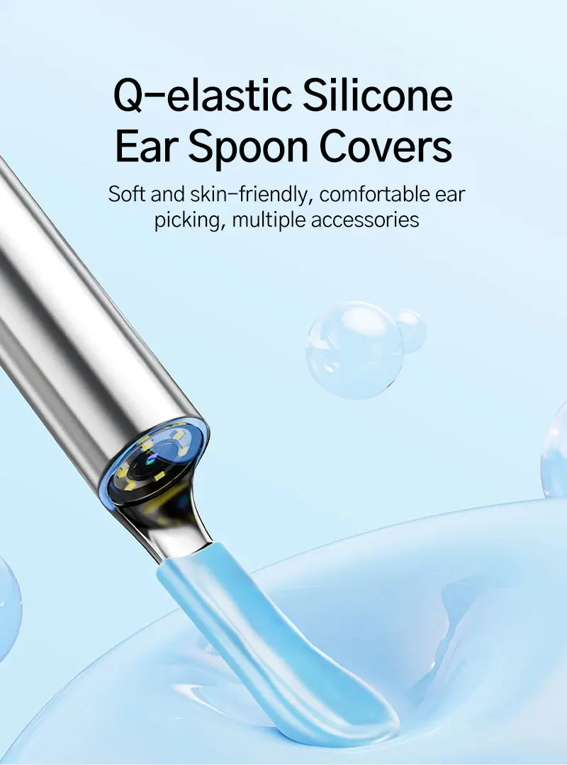 2026 New Upgrade Visual Ear Wax Cleaner Camera Safe Earwax Removal Endoscope with 5M Camera Ear Cleaning Tools Ear Care