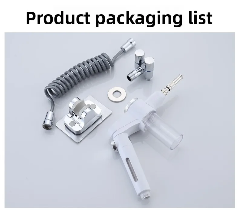 Multifunctional High Pressure Foam Spray Gun Dual Nozzle Water Sprayer for Car Wash Garden Irrigation Toilet Clean Pet Bath