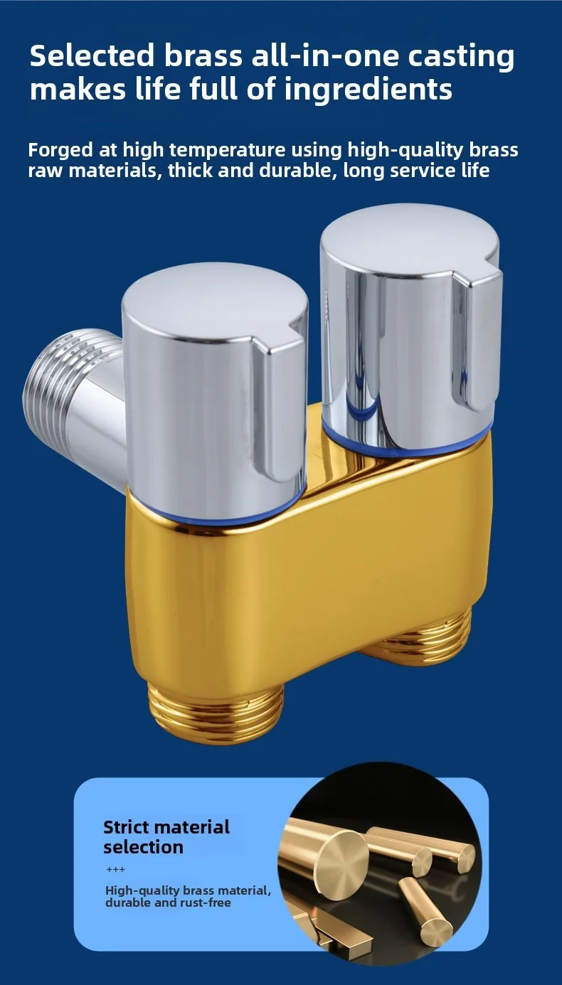 Multifunctional High Pressure Foam Spray Gun Dual Nozzle Water Sprayer for Car Wash Garden Irrigation Toilet Clean Pet Bath