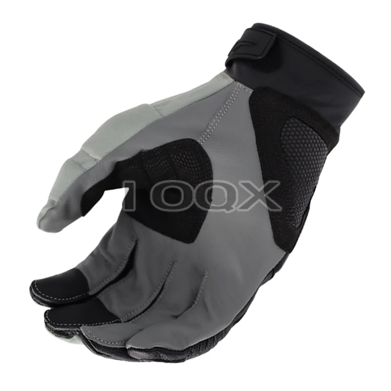 4 Color Motorcycle Rallye 3 GS Leather Gloves For BMW Motorrad Guantes Motorbike Scooter Black Blue Luvas Unisex Mens