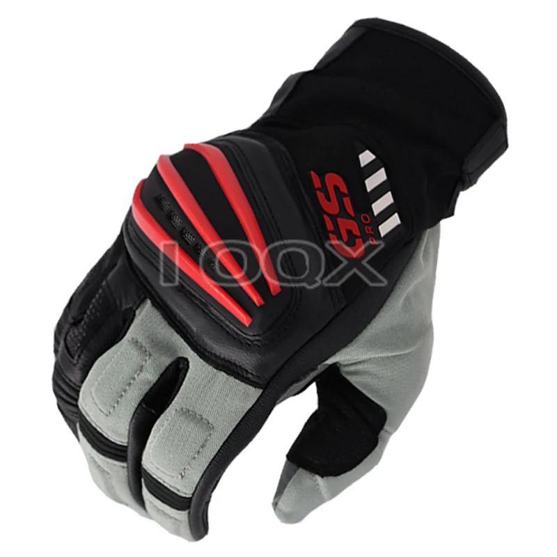 4 Color Motorcycle Rallye 3 GS Leather Gloves For BMW Motorrad Guantes Motorbike Scooter Black Blue Luvas Unisex Mens