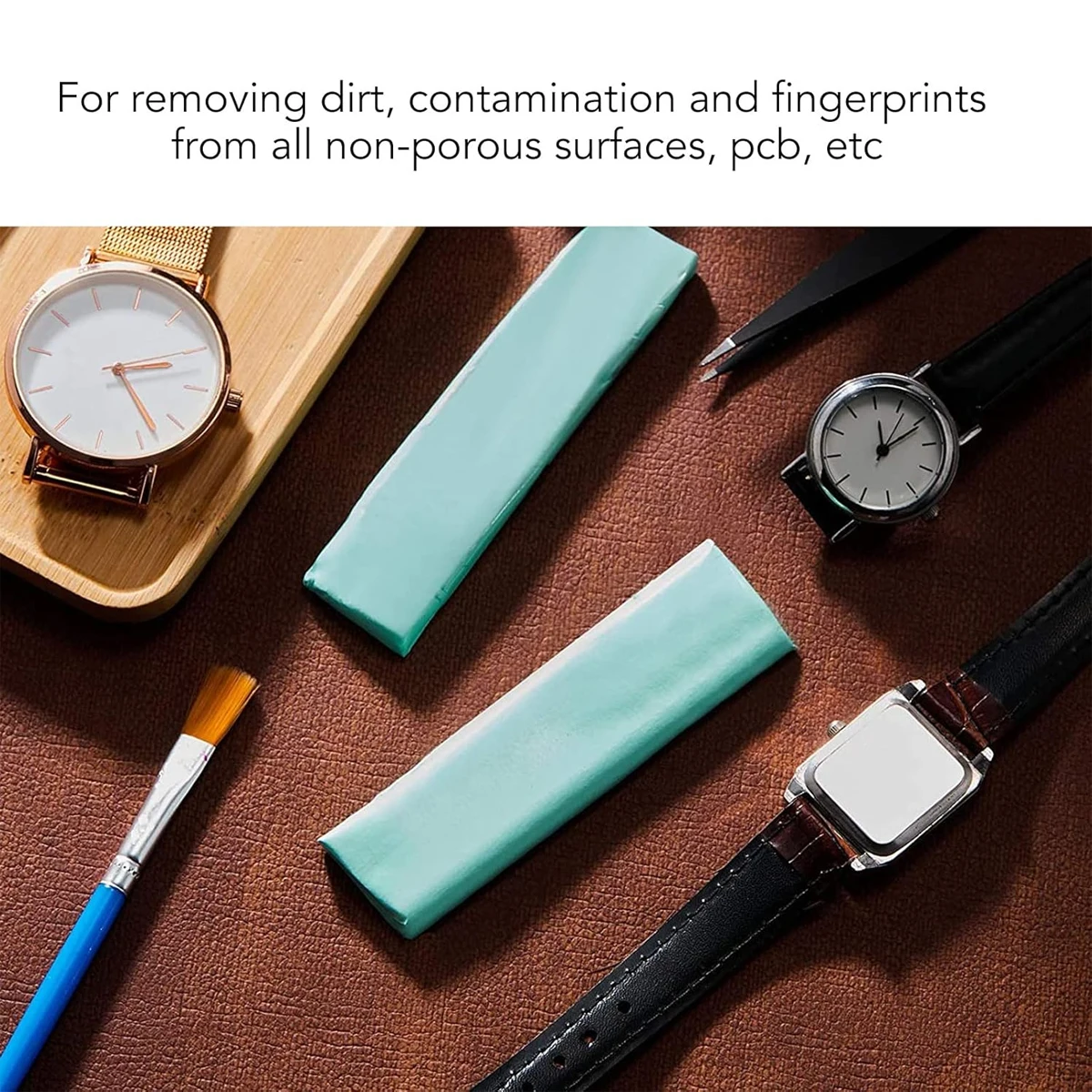 Professional Watchmaker Tool Green Rodico Putty Bergeon 6033 Watch Dust Removal Watch Dial Cleaner 1pc Watch Accessory