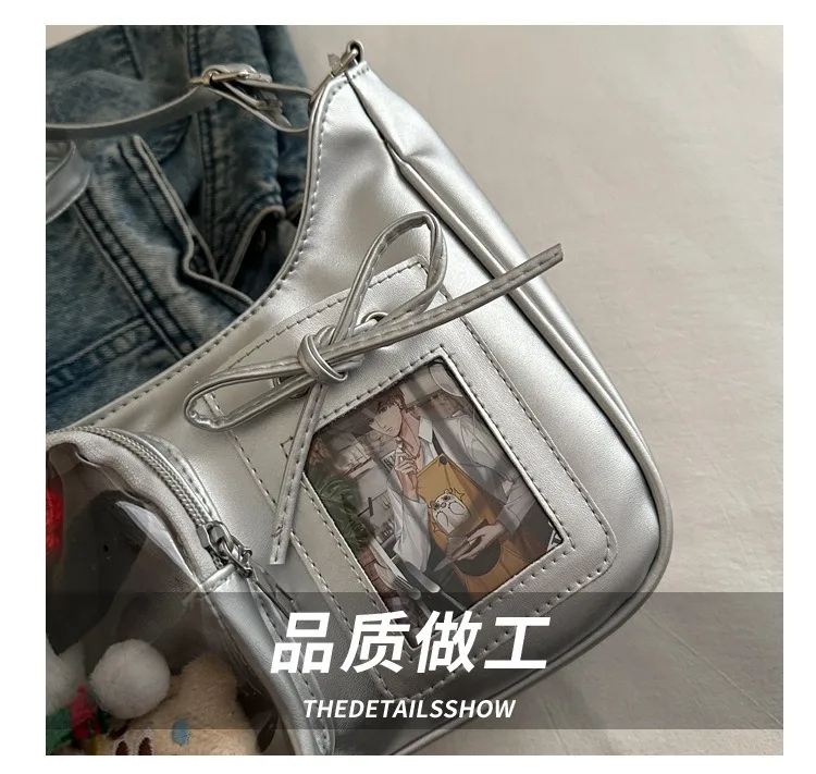 Versatile Commuter Leisure Daily Versatile Lightweight One Shoulder Underarm Crossbody Bag Niche Fashion Trend High Value Transp