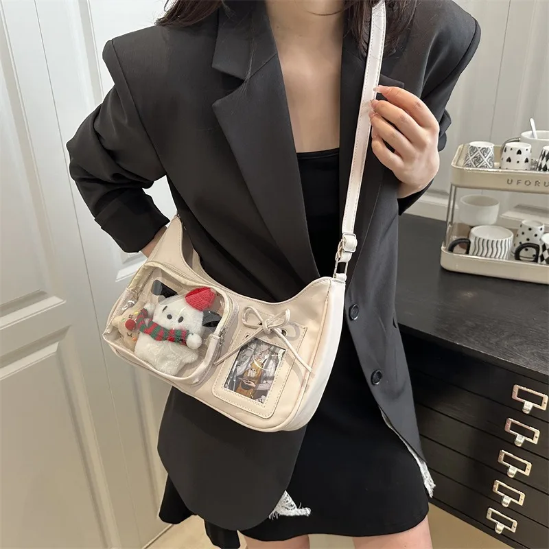 Versatile Commuter Leisure Daily Versatile Lightweight One Shoulder Underarm Crossbody Bag Niche Fashion Trend High Value Transp