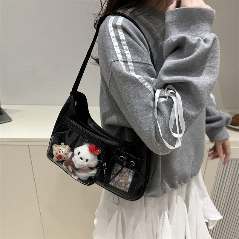 Versatile Commuter Leisure Daily Versatile Lightweight One Shoulder Underarm Crossbody Bag Niche Fashion Trend High Value Transp