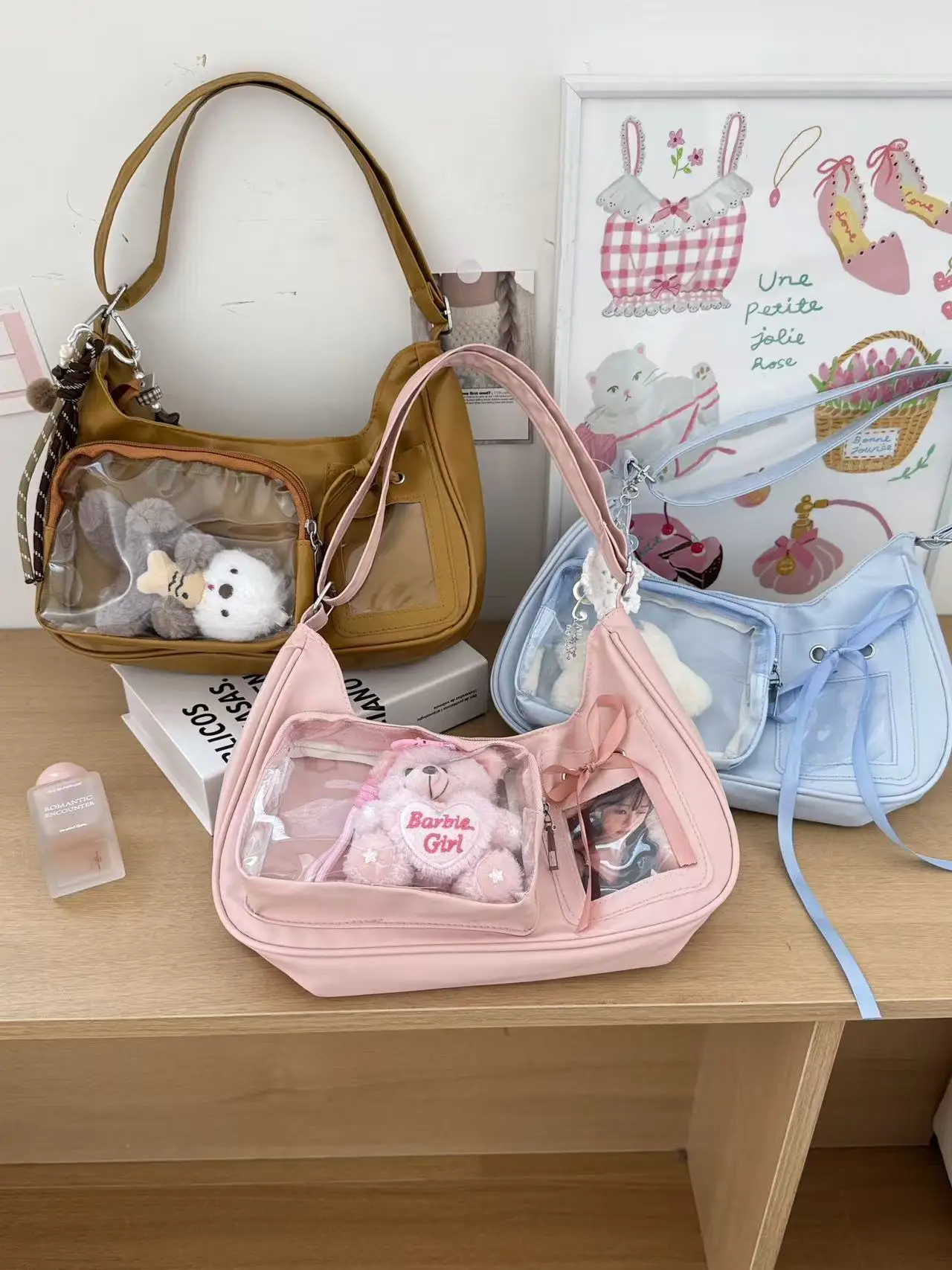 Versatile Commuter Leisure Daily Versatile Lightweight One Shoulder Underarm Crossbody Bag Niche Fashion Trend High Value Transp