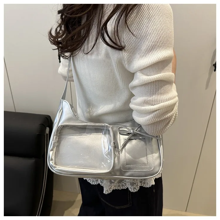Versatile Commuter Leisure Daily Versatile Lightweight One Shoulder Underarm Crossbody Bag Niche Fashion Trend High Value Transp