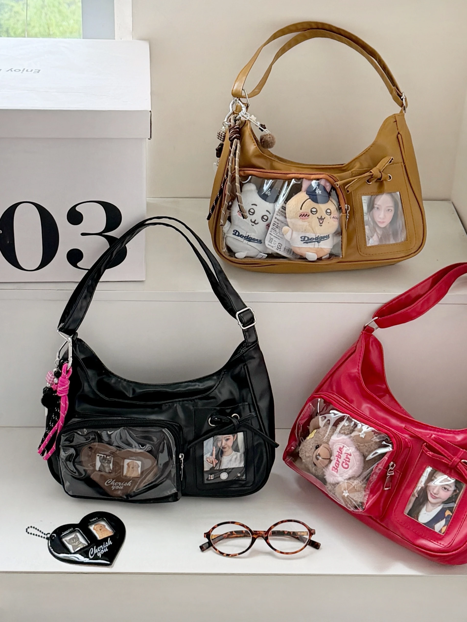 Versatile Commuter Leisure Daily Versatile Lightweight One Shoulder Underarm Crossbody Bag Niche Fashion Trend High Value Transp