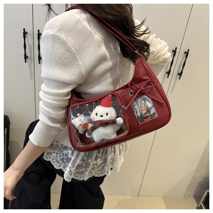 Versatile Commuter Leisure Daily Versatile Lightweight One Shoulder Underarm Crossbody Bag Niche Fashion Trend High Value Transp
