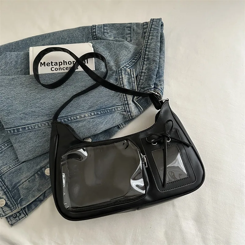Versatile Commuter Leisure Daily Versatile Lightweight One Shoulder Underarm Crossbody Bag Niche Fashion Trend High Value Transp