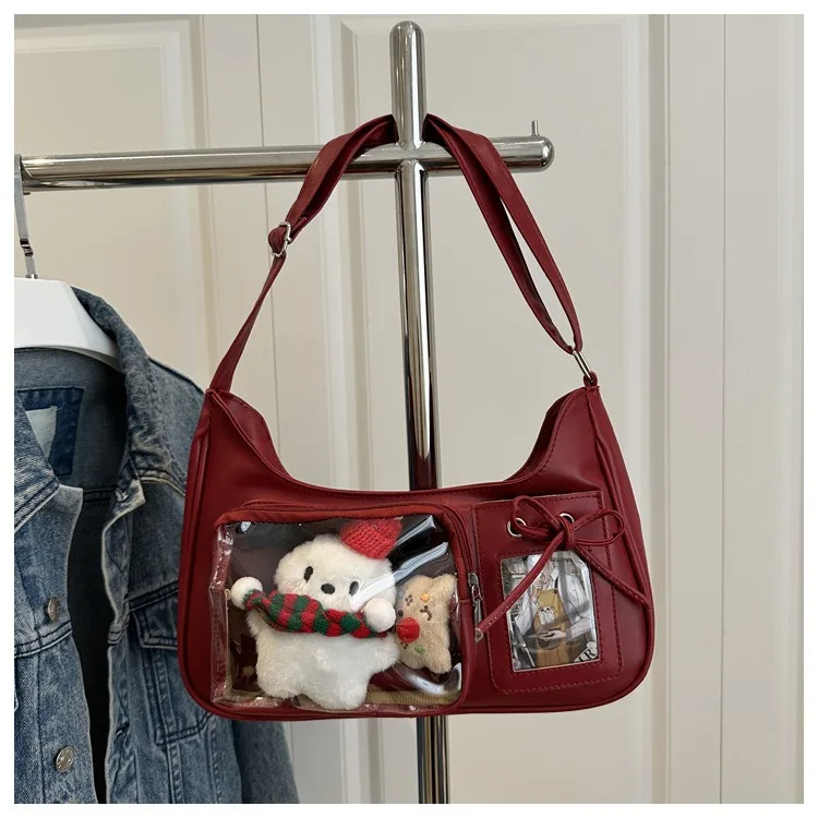 Versatile Commuter Leisure Daily Versatile Lightweight One Shoulder Underarm Crossbody Bag Niche Fashion Trend High Value Transp