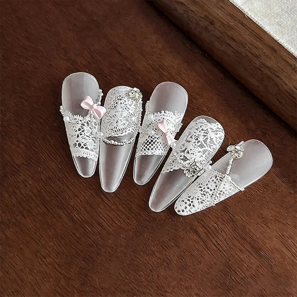 1 Sheet Elegant Lace Nail Art Stamping Plate Vintage Floral & Butterfly Pattern Nail Stencil Reusable Steel Nail Stamp Template#