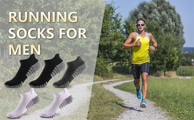 3/1Pairs Sport Ankle Socks Athletic Low-cut Sock Thick Knit Sock Outdoor Fitness Breathable Quick Dry Wear-resistant Warm Socks