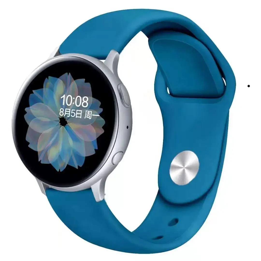 18mm 20mm 22mm strap For Samsung Galaxy watch 6/5/pro/4 Classic Silicone bracelet Huawei watch GT 4-2-2e-3-3 pro 46mm watchbands
