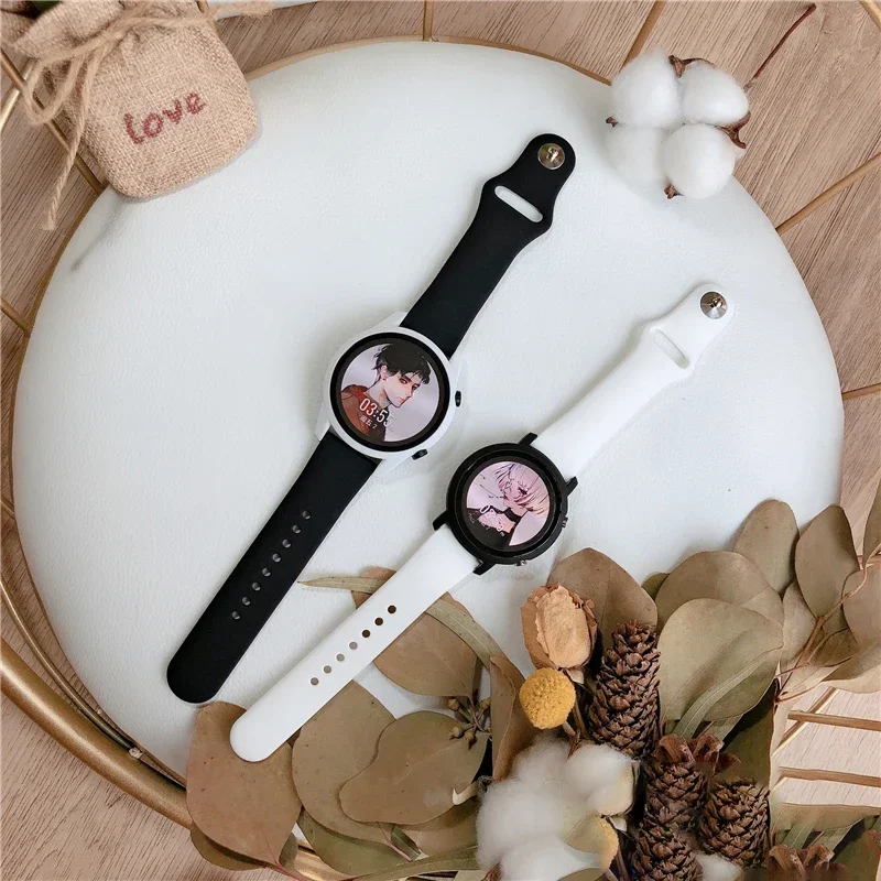 18mm 20mm 22mm strap For Samsung Galaxy watch 6/5/pro/4 Classic Silicone bracelet Huawei watch GT 4-2-2e-3-3 pro 46mm watchbands