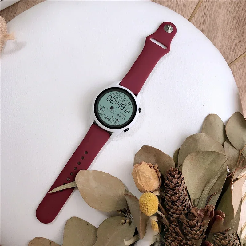 18mm 20mm 22mm strap For Samsung Galaxy watch 6/5/pro/4 Classic Silicone bracelet Huawei watch GT 4-2-2e-3-3 pro 46mm watchbands