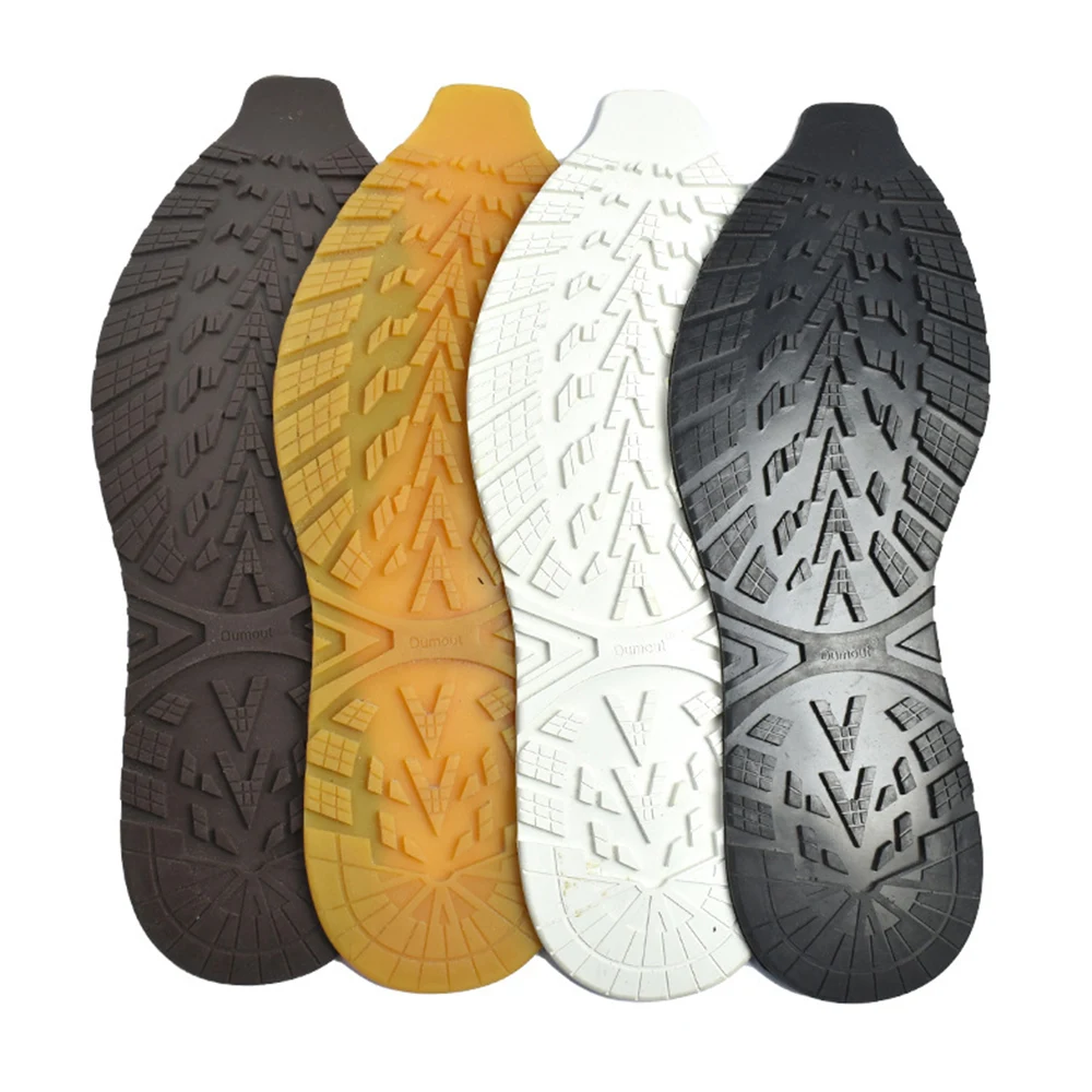 1Pair Non-Slip Sneakers Outsole Cuttable Rubber Sole Stickers Replaceable Repair Outsole Wearable Shoes Pads Repair Materials