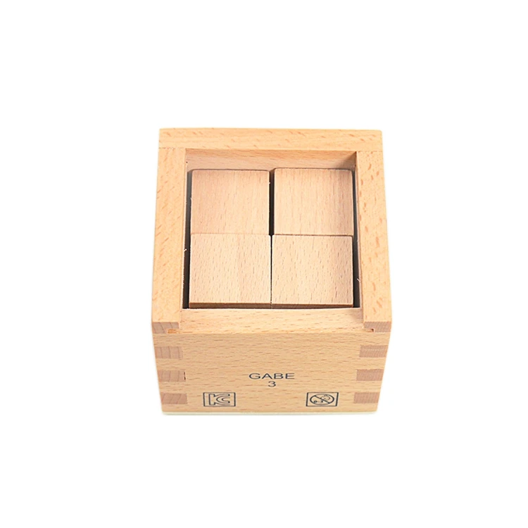 Baby Toys Froebel Teaching Aids 15 Sets Wood Box Teaching Tools Early Learning Educational Preschool Training Toys for Children
