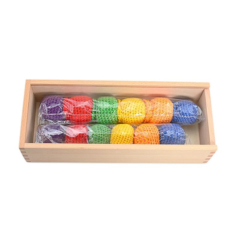 Baby Toys Froebel Teaching Aids 15 Sets Wood Box Teaching Tools Early Learning Educational Preschool Training Toys for Children
