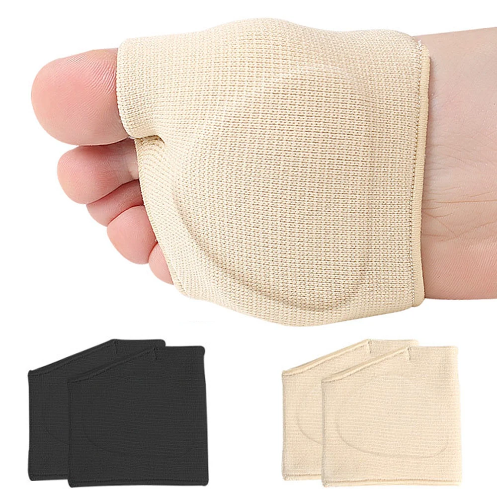 Silicone Gel Insoles for Shoes Metatarsal Forefoot Insert Pad for Women Men Foot Cushion Pads For Hallux Valgus Corrector Socks