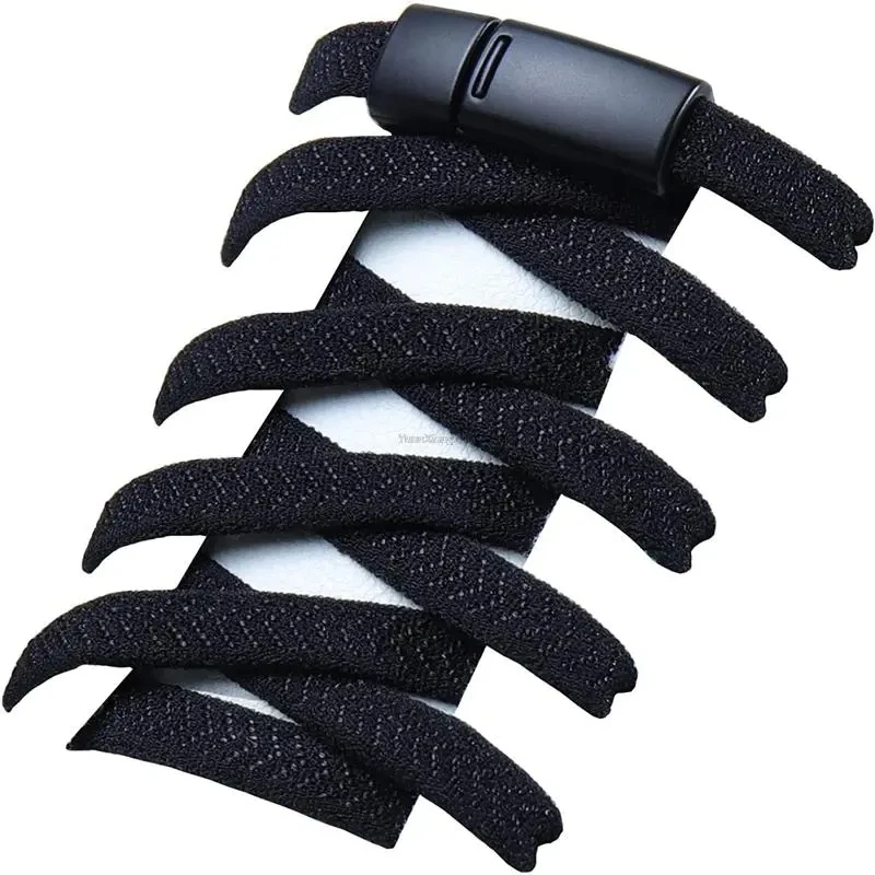 Magnetic Lock Laces Without Ties Sneakers for Shoelaces Elastic No Tie Shoe Laces Kids Adult Quick Flat Shoe Lace Rubber Bands