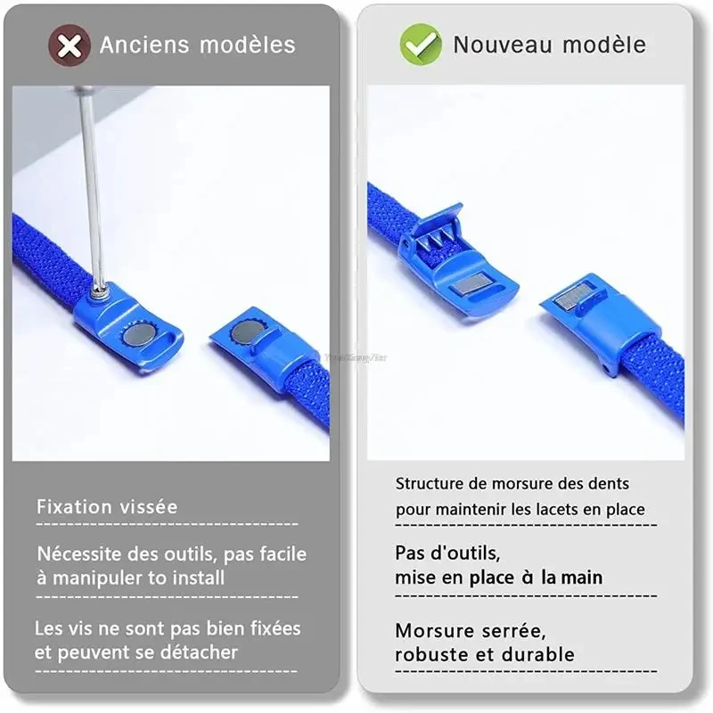Magnetic Lock Laces Without Ties Sneakers for Shoelaces Elastic No Tie Shoe Laces Kids Adult Quick Flat Shoe Lace Rubber Bands