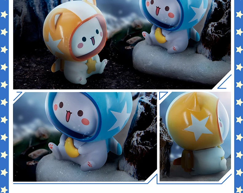 Mitao Cat 3 Blind Box Cute Cat Mystery Box Figure Model Ornaments Childrenal Birthday Gift Toys