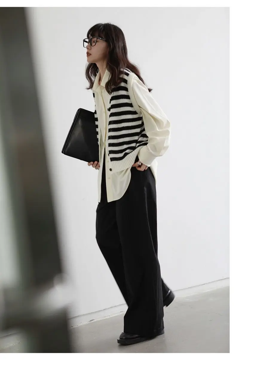 2026 Autumn Women's Oversized Long Sleeve Blouse 2026 Summer New Arrival Tie Neck Shirt Loose Fit Office Elegant Fashion