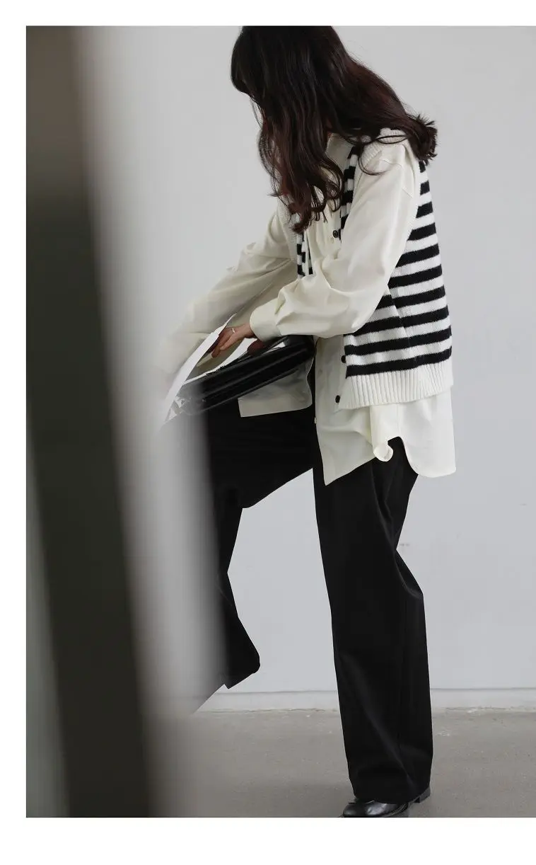 2026 Autumn Women's Oversized Long Sleeve Blouse 2026 Summer New Arrival Tie Neck Shirt Loose Fit Office Elegant Fashion