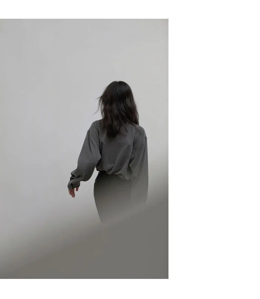 2026 Autumn Women's Oversized Long Sleeve Blouse 2026 Summer New Arrival Tie Neck Shirt Loose Fit Office Elegant Fashion