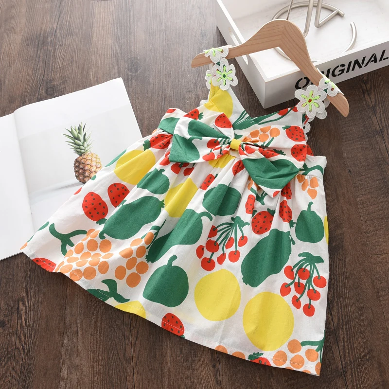 Bear Leader Kids Girls Dresses 2026 New Summer Lace Princess Dresses Children Solid color Clothing Baby Wedding Party Vestidos