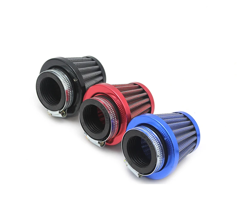 ZSDTRP Universal Motorcycle Carburetor Clamp-On Air Filter 35mm 38mm 42mm 45mm 50mm 55mm 58mm Inlet Tapered Cleaner