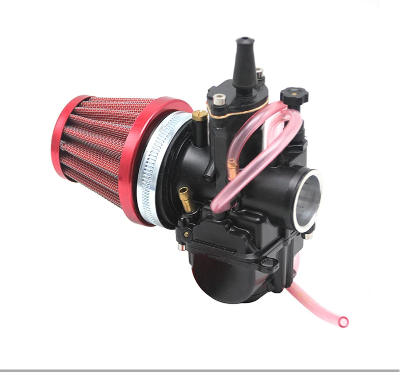 ZSDTRP Universal Motorcycle Carburetor Clamp-On Air Filter 35mm 38mm 42mm 45mm 50mm 55mm 58mm Inlet Tapered Cleaner