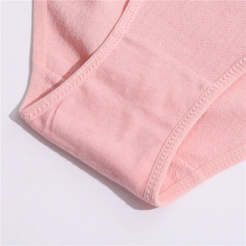 S-XL Jacquard Cotton Panties Women Panties Sexy Female Underpants Briefs Solid Color Intimate Pantys For Woman